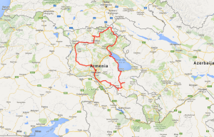 Cycling around Armenia