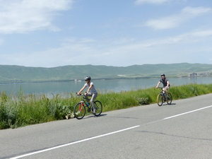 Cycling at Sevan